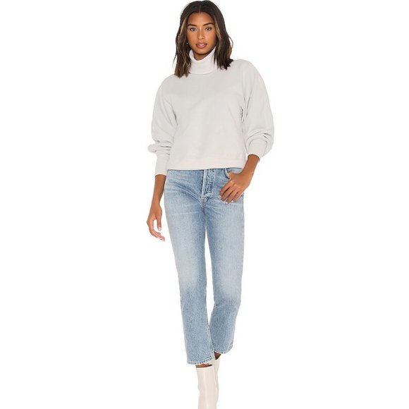 Extended Rib Sweatshirt AGOLDE - Picture 4 of 11